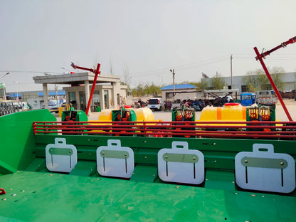 4 rows 4 ridge potato fertilizer sprayer seed planter machine