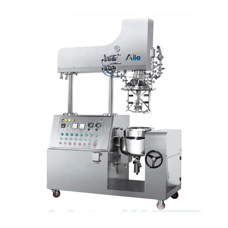 High Efficient 5L 10L Laboratory High Shear Cosmetic Cream Mixer High Speed Mixer Blender Electric Lifting Lab Homogenizer