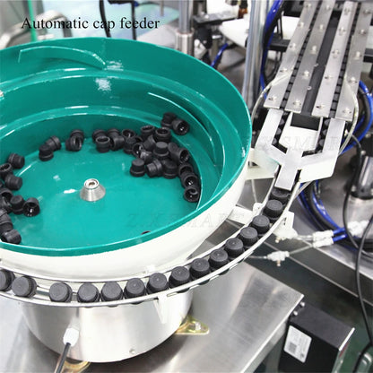 ZXSMART Automatic Monoblock Essential Oil Nail Polish Perfume Small Bottle Liquid Filling Capping Machine