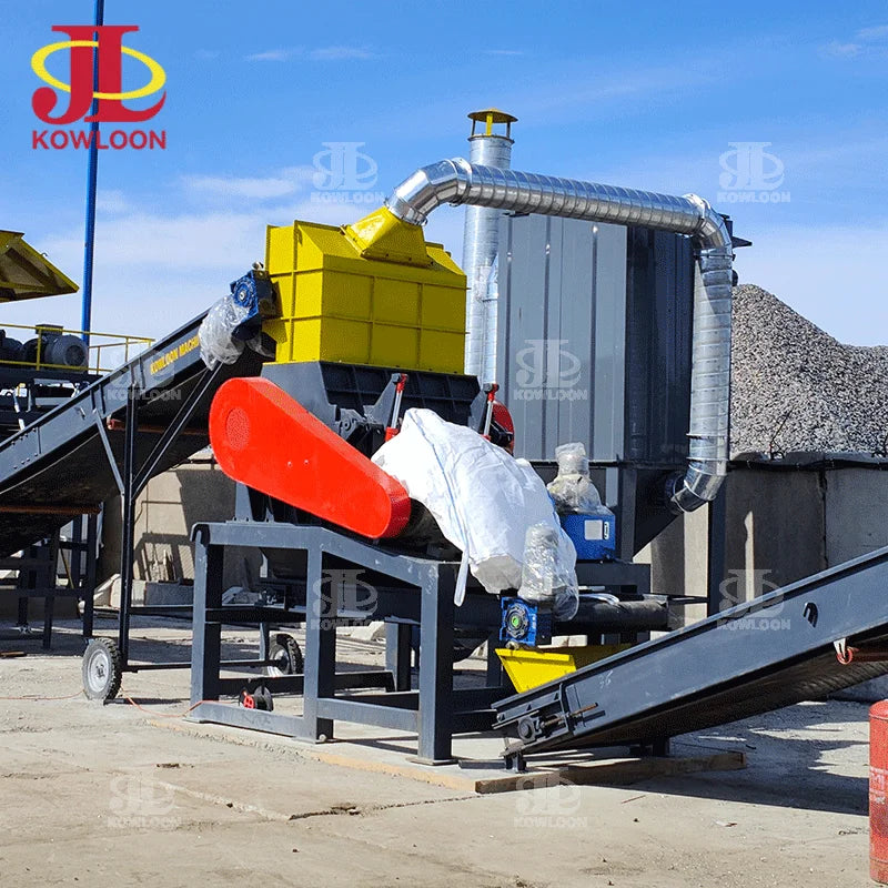 Brand New Waste Tire Recycling Machine Rubber Crusher Car Tire Shredder Tyre Recycling Line
