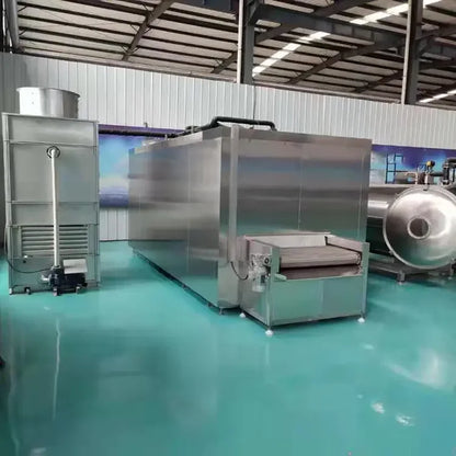 ZSTR High quality industrial fast freezing machine/iqf quick freezing machine/quick tunnel food cryogenic blast freezer