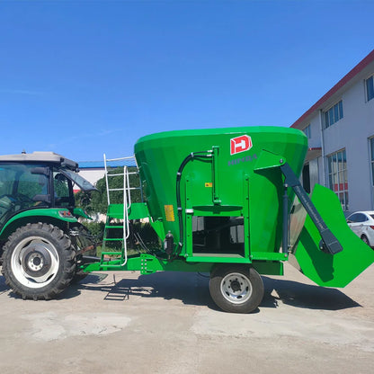 HINDA animal feed blender and mixer PTO TMR cattle food mixer stand mixer