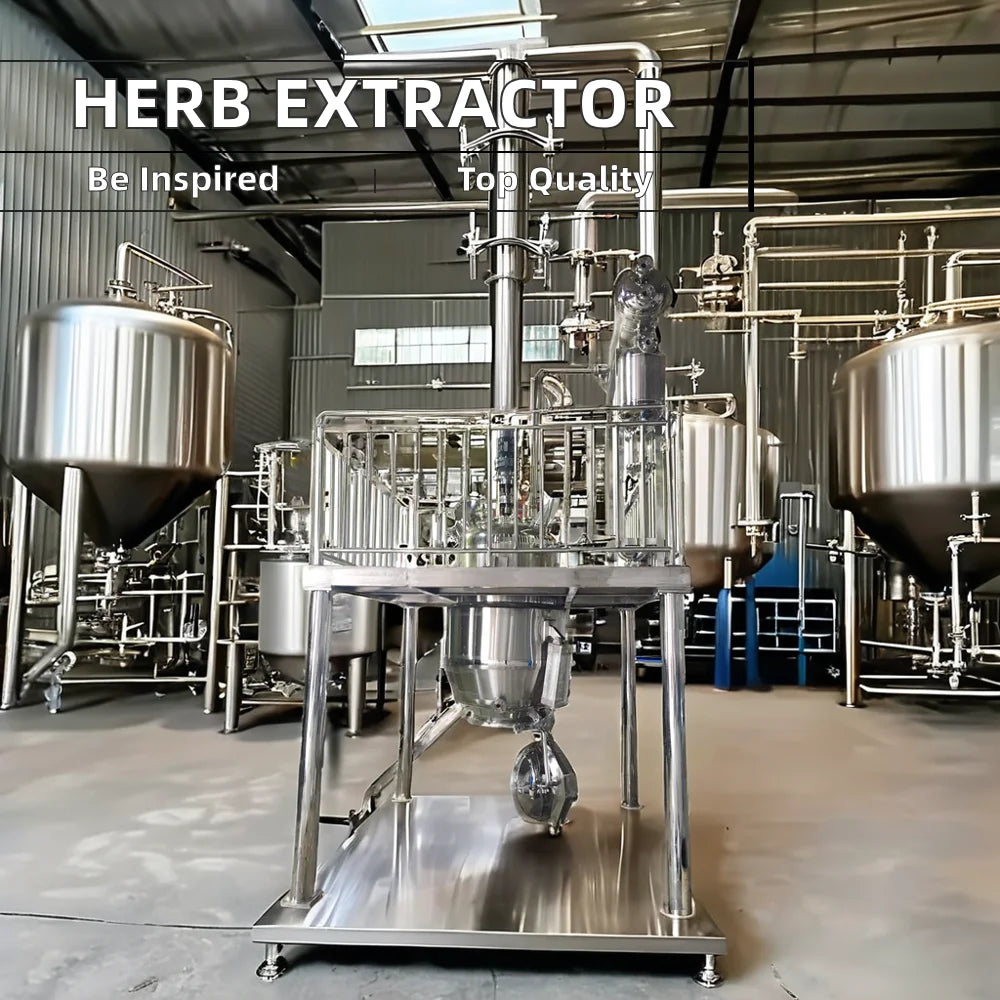 New Ultrasonic Herb Extract Tank Vacuum Ultrasonic Herb Extract Machine for Manufacturing Industries PLC Core Components