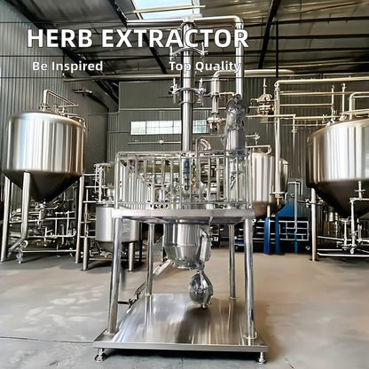 New Ultrasonic Herb Extract Tank Vacuum Ultrasonic Herb Extract Machine for Manufacturing Industries PLC Core Components