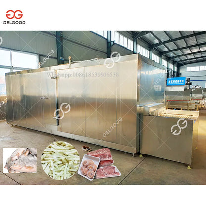 Kenyon Nitrogen Flash Strawberry Quick Tunnel Freezer Industry Cryogenic Blast Freezer For Fruits