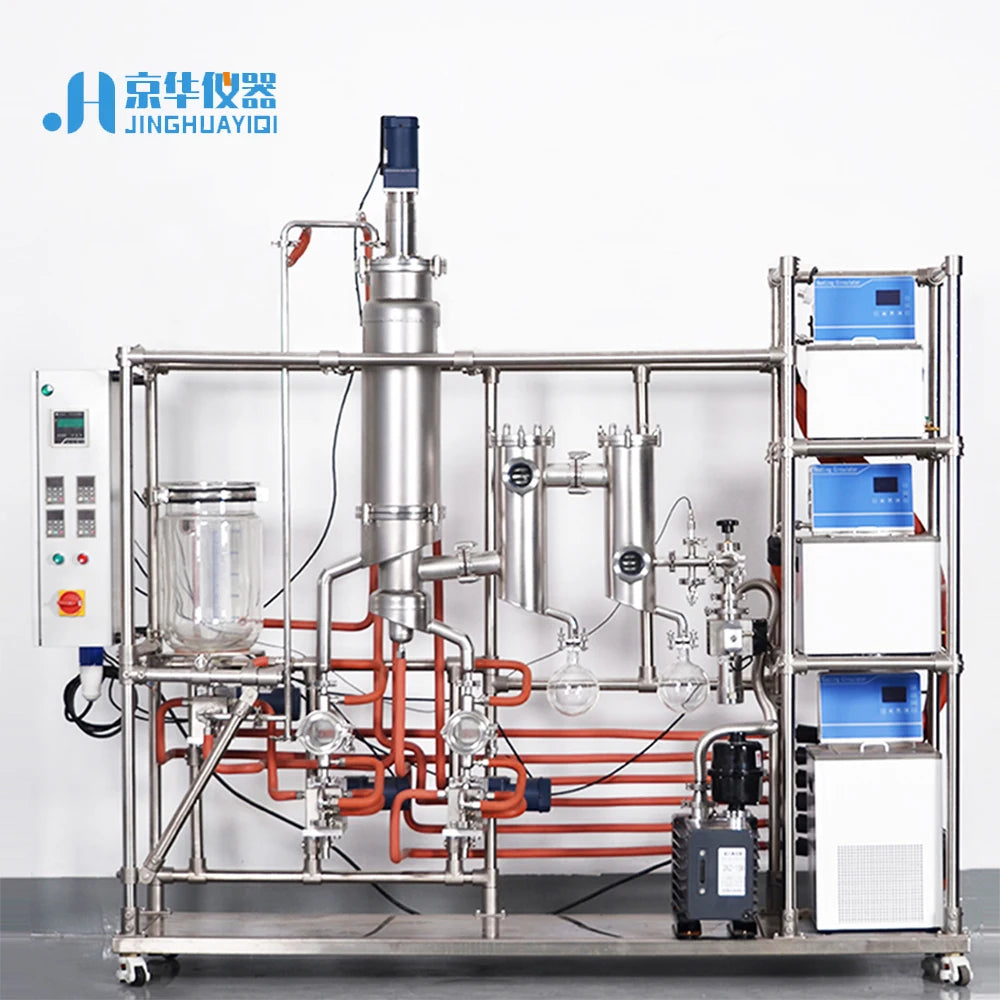 Turnkey Solution Molecular Distillation Equipment High Purification Plant Oil Extraction Machine