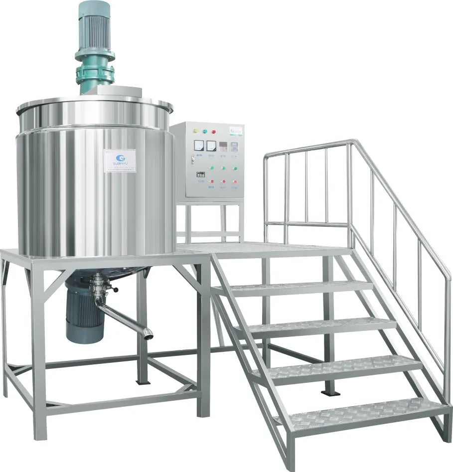Car chemical accessories making machine lubricant oil stirring vessel with agitator car paint car wax mixer tank with blender