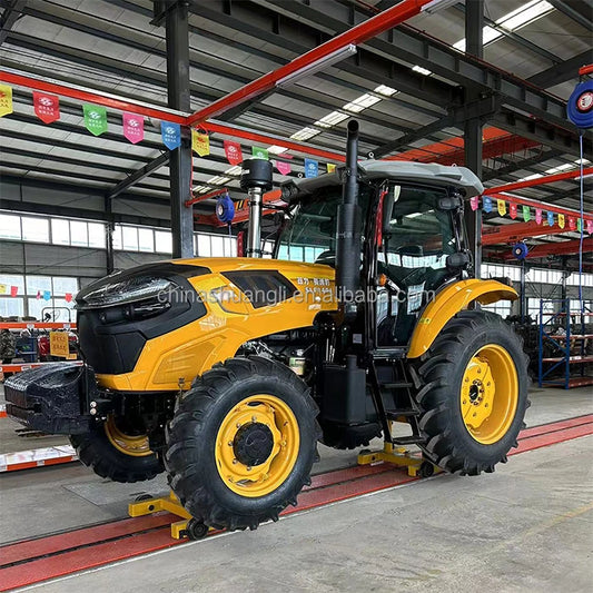 famous russian tractor brands 90hp 80hp with cabin used in farm or land