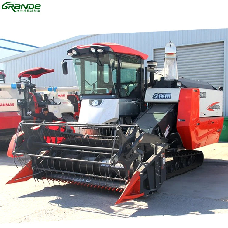 kubota used combine harvester 988q with 90% new harvesters