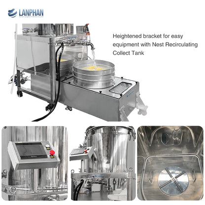 New Solventless Extraction Machine With Explosion-proof Motor For Plant Separation