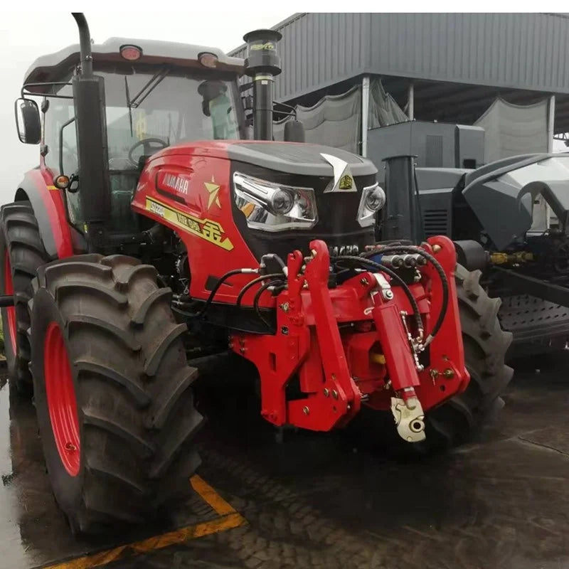China factory supply big power 150/180/200hp RH1204 tractor with front PTO and grass mower