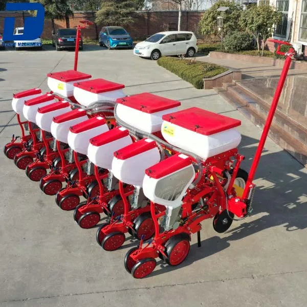 Farming Sowing Machine 3 point hitch 8 row pneumatic disc corn planter with seed monitoring equipment
