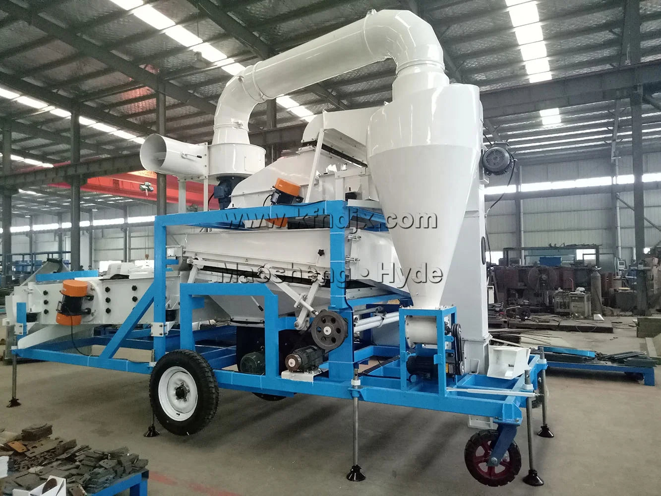 Combine Seed Cleaner Sesame Wheat Paddy Maize Corn Bean Selecting Cleaning Sorting Machine Gravity Separator