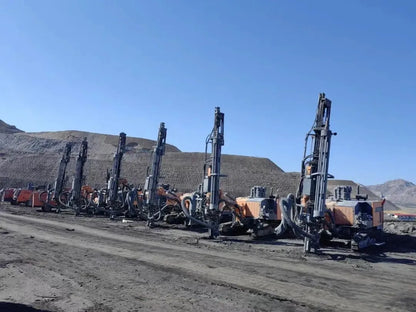 Hot selling Integrated Surface KT7D mining equipment built-in air compressor mining blasting drilling rig machine for sale