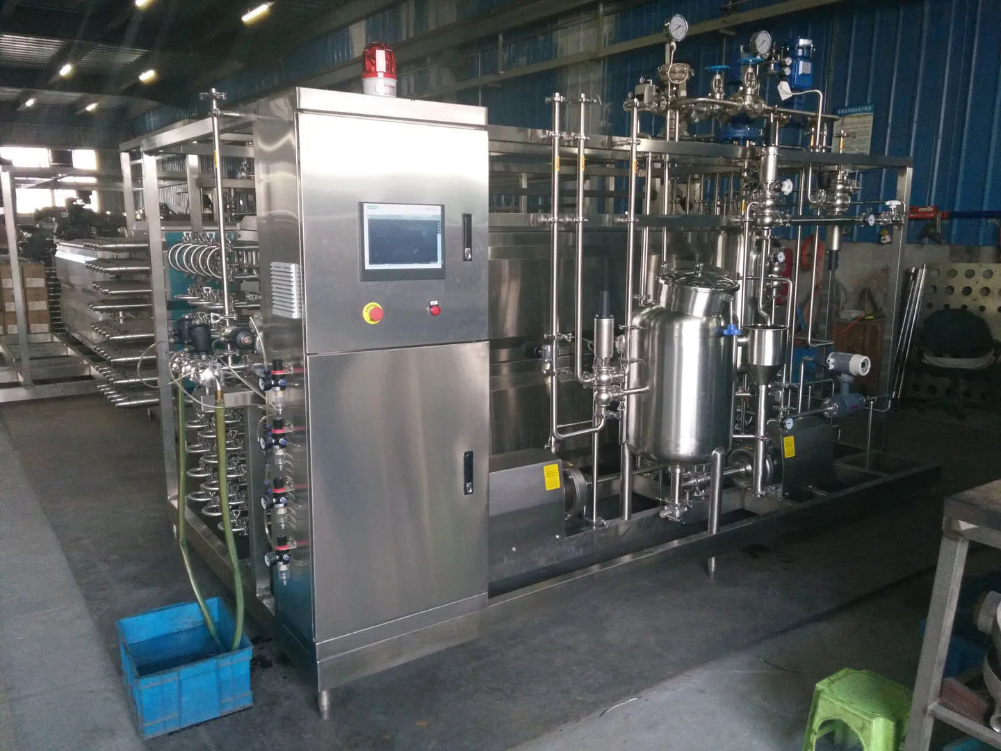 Tubular Type UHT Milk Sterilization Machine