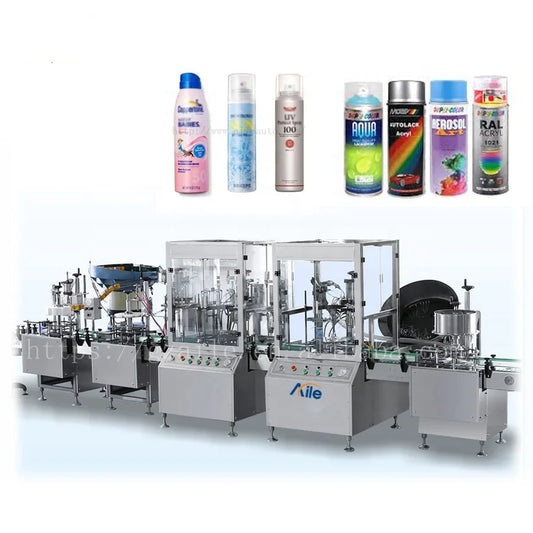 Aile automatic Aerosol spray paint  Machine Graffiti Spray Making machine Graffiti Spray Filling Production Line