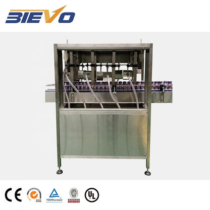 Automatic Energy Drinks Fruit Juice Carbonated Beverage Filling Line Aluminum Can Filling Machine