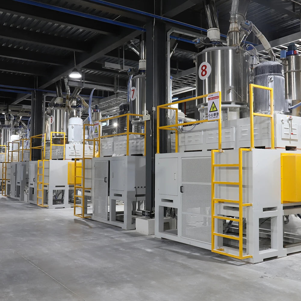 Hot and cold Compound mixer machine horizontal plastic pvc high speed blender mixer for powder