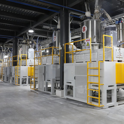 Hot and cold Compound mixer machine horizontal plastic pvc high speed blender mixer for powder