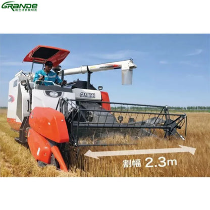 kubota used combine harvester 988q with 90% new harvesters