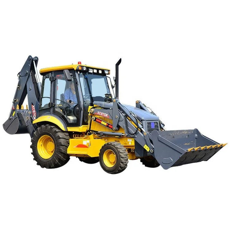 Cruking  XC870K 2.5 ton new backhoe China loader mini tractor with front end loader and backhoe for sale