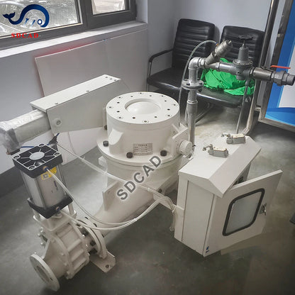 SDCAD Brand  hygienic feeder suspend flow stainless steel rotary feeder pneumatic conveyor system