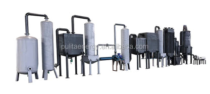 20kW 120kW 300kW Small Wood Charcoal Syngas Biomass Gasifier Stove  System