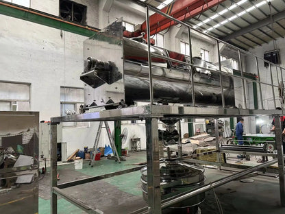 Industrial Dry Powder Mixer Plough Shear Mixer Plough Blender Food Mixing Machine