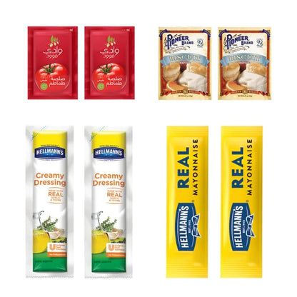 Automatic vffs multi lane peanut butter chili sauce tomato paste filling packaging machine ffs liquid packing sachet machine