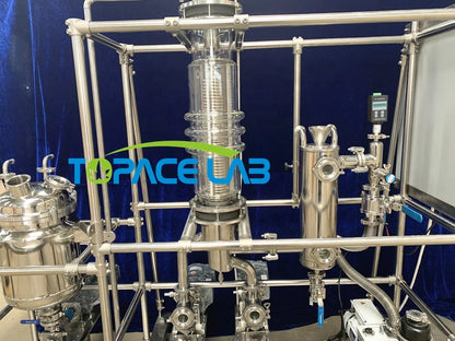 Topacelab Molecular Distillation Equipment Oil Distillation Extraction Equipment 2L~6L/H