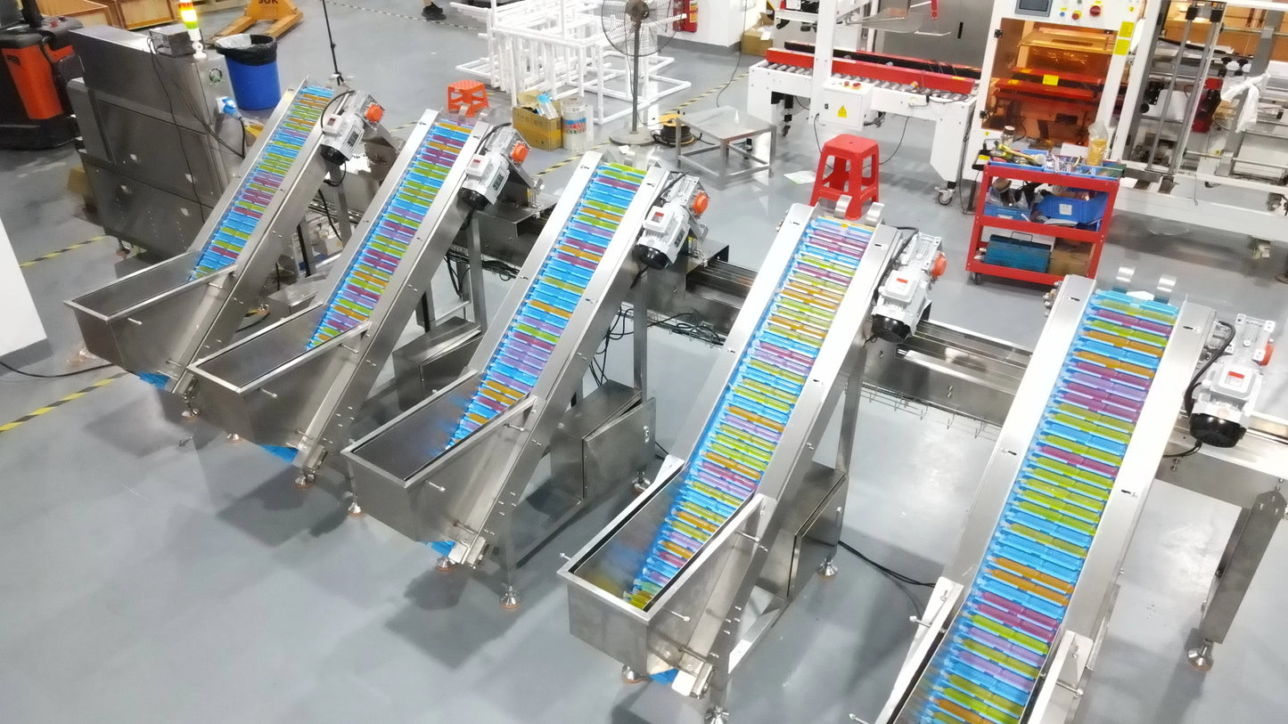 New Design Fully Automatic Popsicle Ice Lolly Packaging Machine Neatly Arranged Packaging Machine