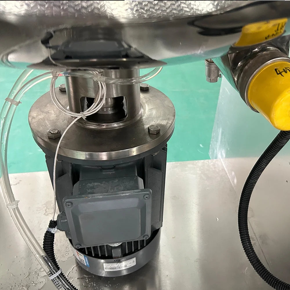 Small 50L Face Cream Body Lotion Making Machine Emulsifying Shampoo Vacuum Emulsifier Mixer For Cosmetics
