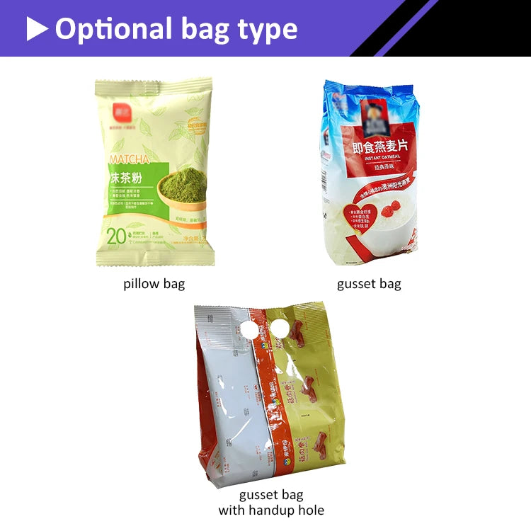 304 Automatic Cassava Wheat Flour Packaging Machine Vertical Powder Packing Machine