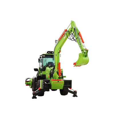 Free Shipping Bucket Loader Small Garden Tractor Hot Selling 4 Wheel Drive New Backhoe Loader Euro 5 Engine