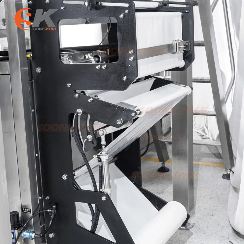Multi Head Weighing Potato Chips Packaging Machine Nitrogen packing machine  Peanut Nut Popcorn Sachet Packaging Machine Price