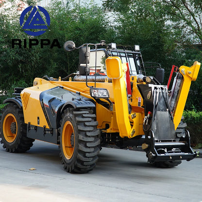 Versatility Hydraulic Semi-Automatic Forklift Fork Load Unload Car 7T 8T Telehandler