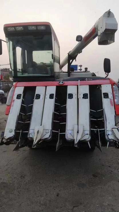 Kubota harvester machine arn698 er587 used combine harvester