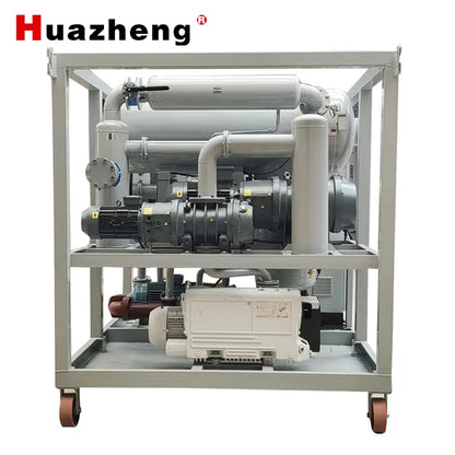 300L/Min Double Stage Multi Functions Vacuum Transformer Oil Purification Machine Insulating Oil Dehydration Plant