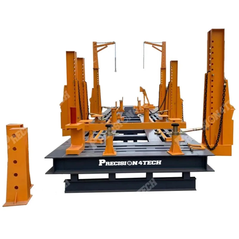 PRECISION customized PRE-6800 truck chassis bench repair machine and bus straightening equipment for truck repair shop with CE