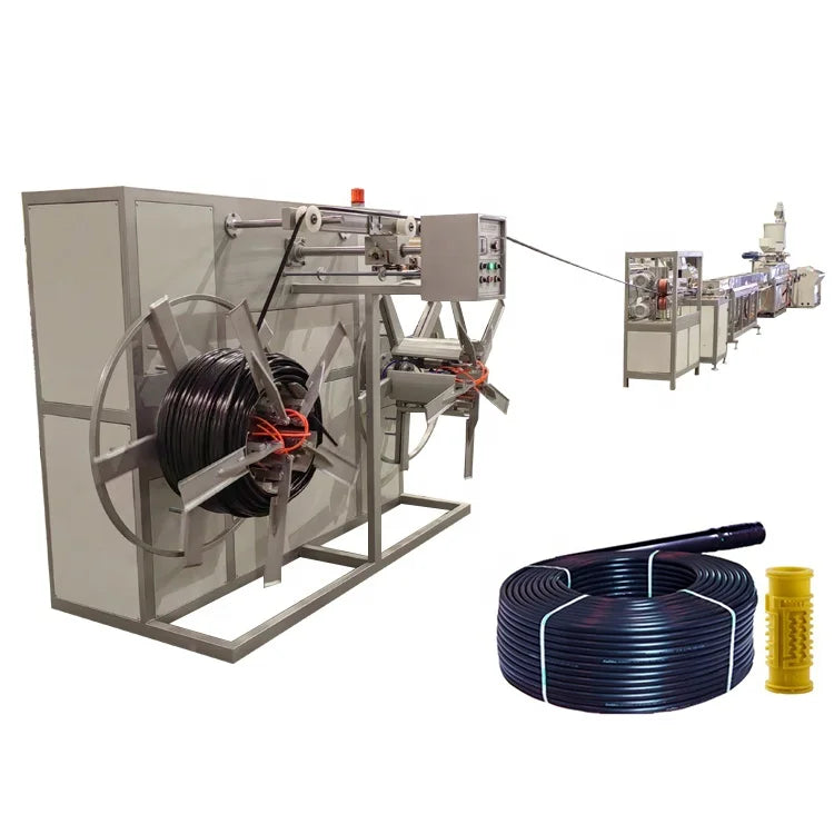 Agricultural PE drip irrigation pipe extrusion line