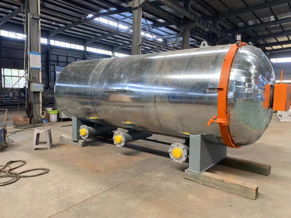 Commercial mushroom substrate sterilizer steam mushroom autoclave