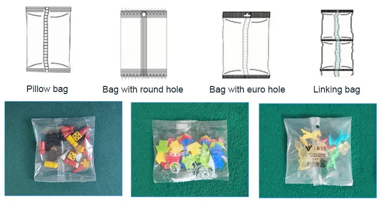 Lego Toy Bricks Small Plastic Parts Counting Packing Machine