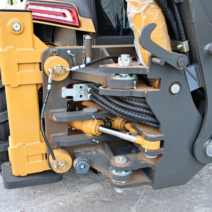 Shandong Factory Price High Quality Front Digger Loader 388 Model 4x4 Back Hoe Loader Excavator