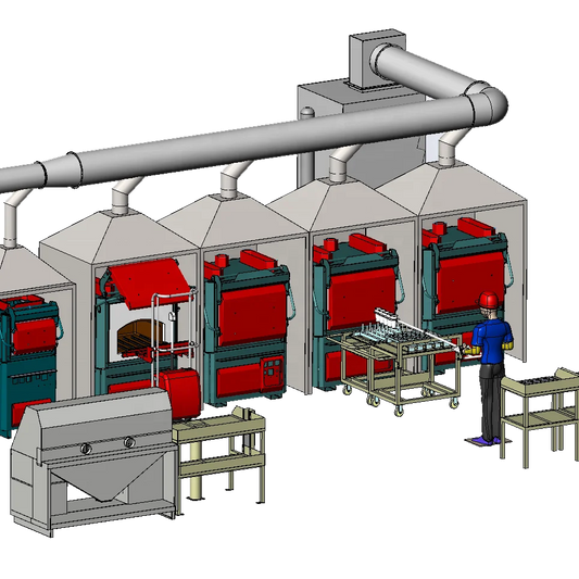 Laboratory dust collector dust and fume extraction system