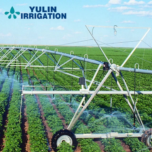 2024 center pivot irrigation system electric move liner  agricultural sprinkle irrigation machine
