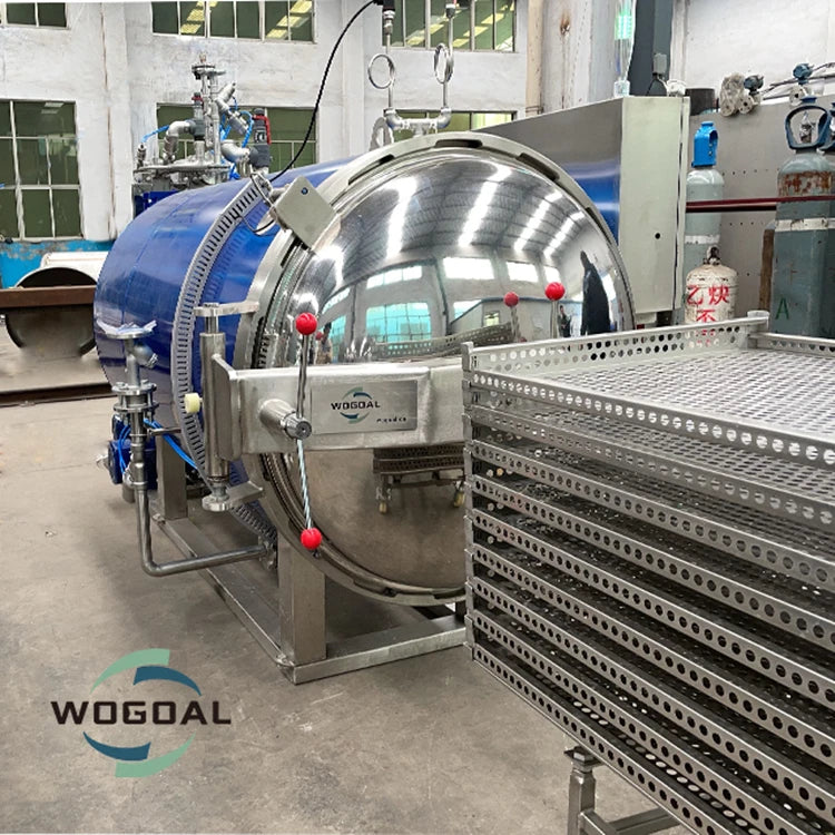 Full Automatic Sterilizer Machine Steam Sterilizing Retort Autoclave