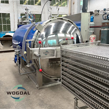 Full Automatic Sterilizer Machine Steam Sterilizing Retort Autoclave