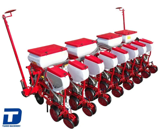 Farming Sowing Machine 3 point hitch 8 row pneumatic disc corn planter with seed monitoring equipment
