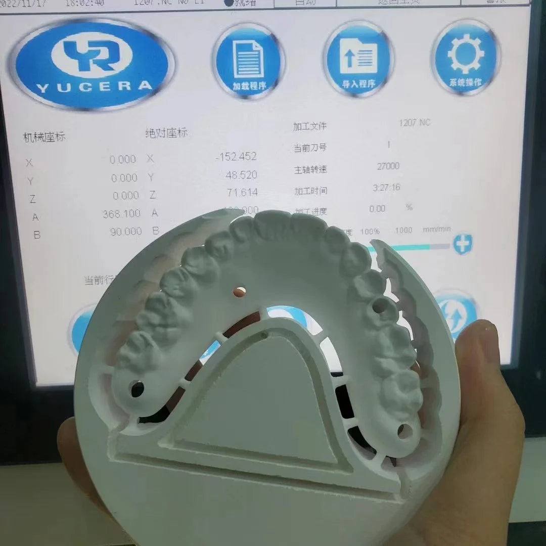 New Technology YUCERA 5 Axis dental cad cam milling machine Other Dental Equipments professional medical devices for dental lab