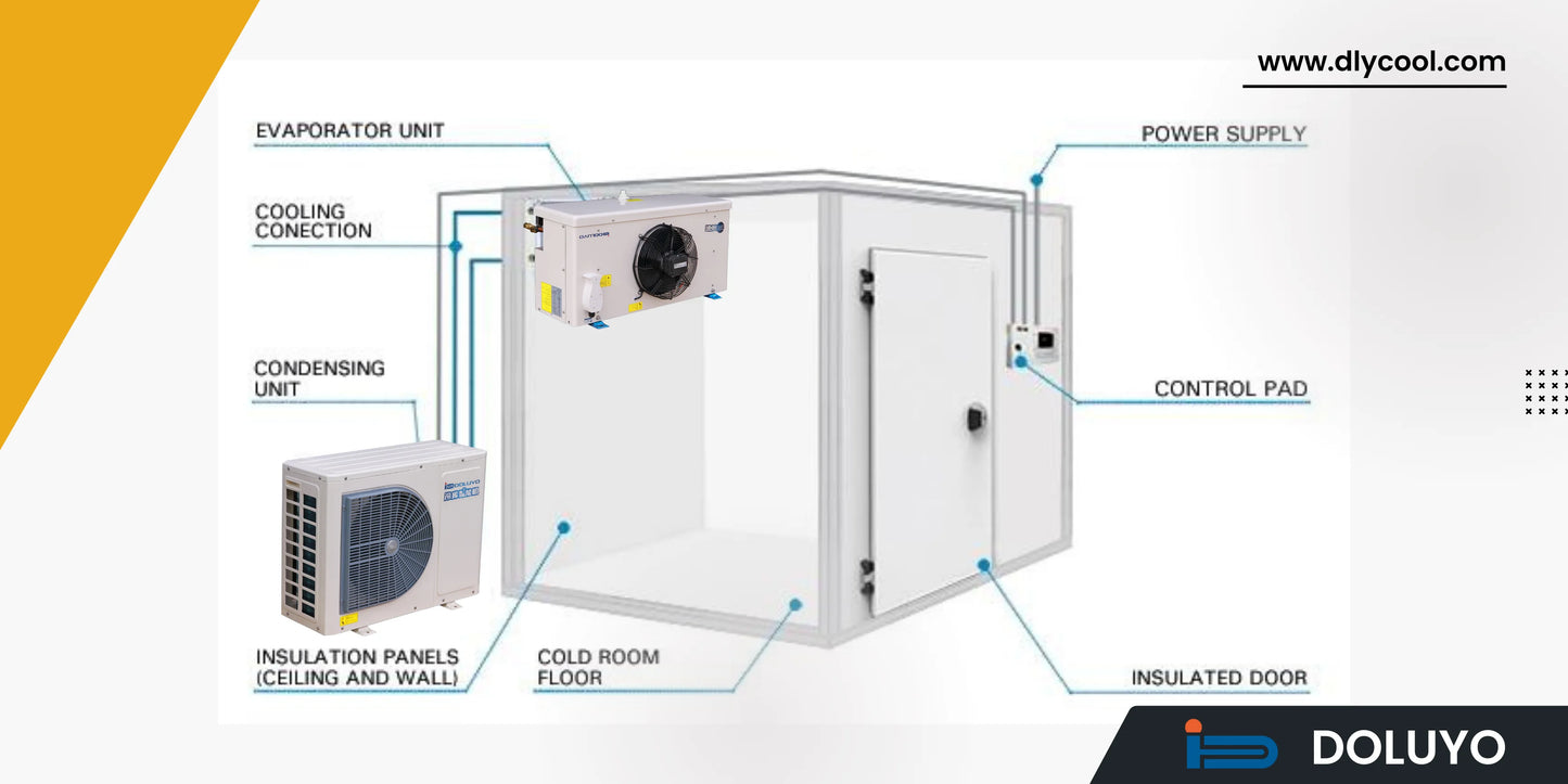 DOLUYO Factory Cold Room Solution other refrigeration & heat exchange equipment Walk in Cooler